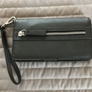 Candies black wristlet